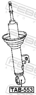 FEBEST Bush, shock absorber (TAB-553)