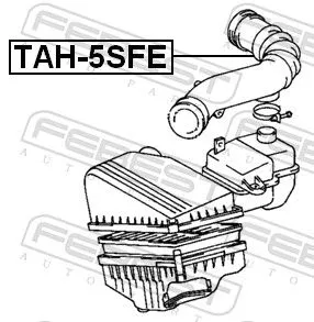 FEBEST Hose, air supply (TAH-5SFE)