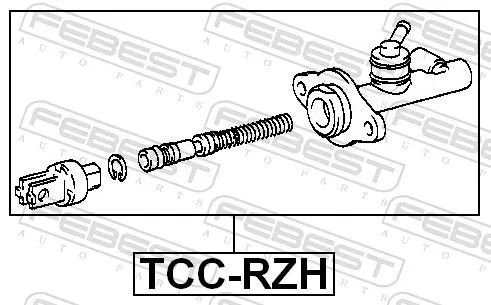 FEBEST Master Cylinder, clutch (TCC-RZH)