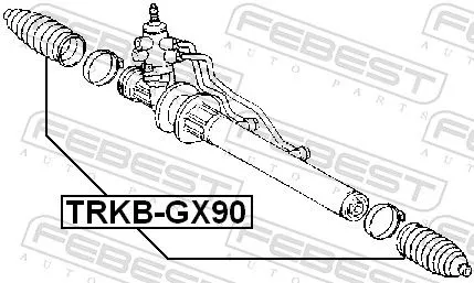 FEBEST Bellow, steering (TRKB-GX90)
