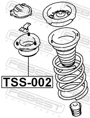 FEBEST Suspension Strut Support Mount (TSS-002)