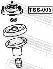 FEBEST Suspension Strut Support Mount (TSS-005)