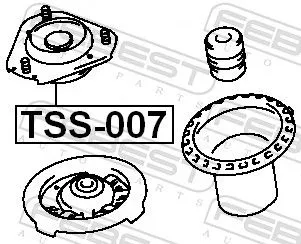 FEBEST Suspension Strut Support Mount (TSS-007)