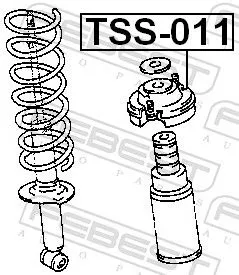 FEBEST Suspension Strut Support Mount (TSS-011)