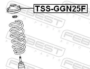 FEBEST Suspension Strut Support Mount (TSS-GGN25F)