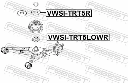 FEBEST Spring Seat (VWSI-TRT5R)
