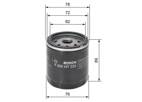 BOSCH Oil Filter (F026407225)