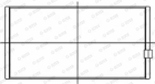 GLYCO Connecting Rod Bearing (71-4239 STD)