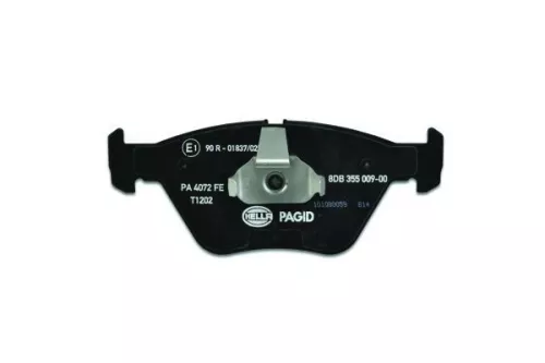 HELLA PAGID Brake Pad Set, disc brake (8DB 355 009-001)