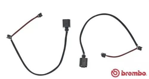 Warning Contact, brake pad wear