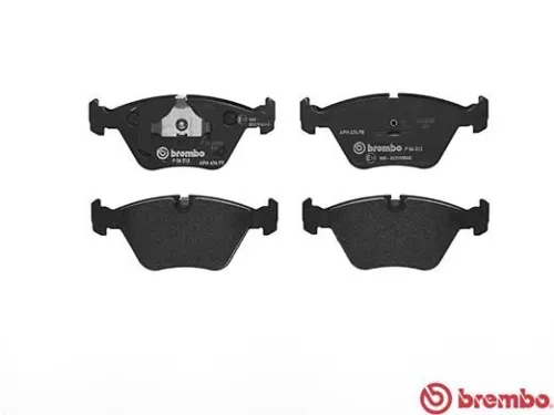 BREMBO Brake Pad Set, disc brake (P 06 012)