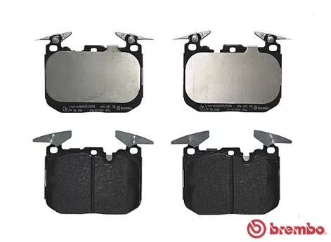 BREMBO Brake Pad Set, disc brake (P 06 088)