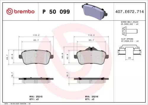 Brake Pad Set 