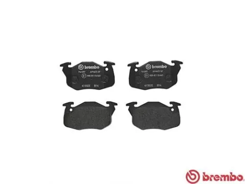 BREMBO Brake Pad Set, disc brake (P 61 097)