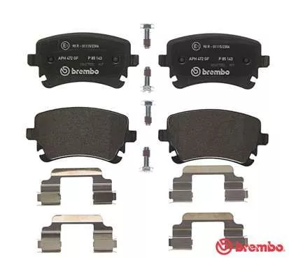 BREMBO Brake Pad Set, disc brake (P 85 143)