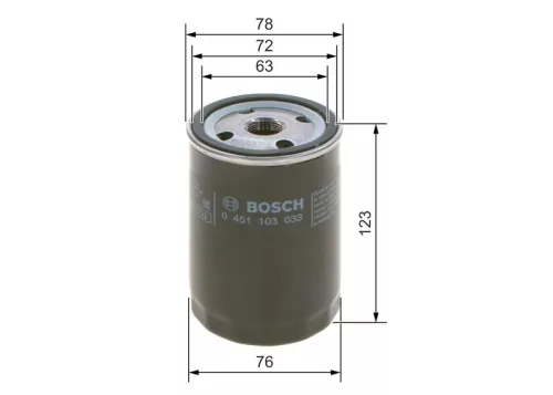 BOSCH Oil Filter (0451103033)