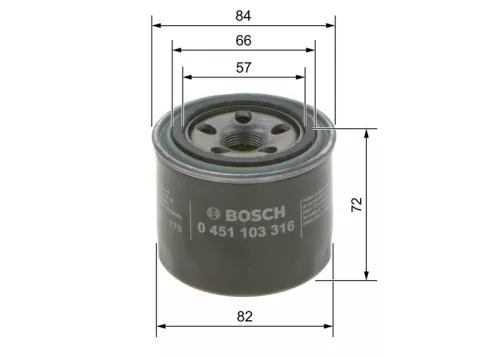 BOSCH Oil Filter (0451103316)