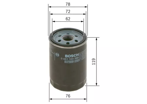 BOSCH Oil Filter (0451103369)