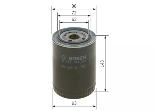 BOSCH Oil Filter (0 451 104 066)