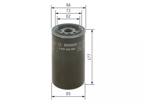 BOSCH Oil Filter (0 451 203 002)
