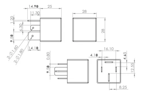 BOSCH Multifunctional Relay (0 986 AH0 082)