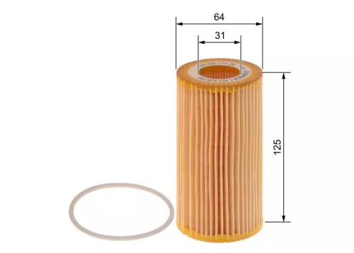 BOSCH Oil Filter (1457429244)