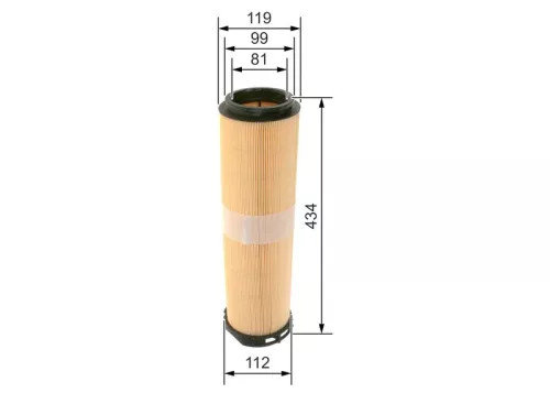 BOSCH Air Filter (1457433333)