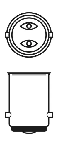 BOSCH Bulb, direction indicator (1 987 302 202)