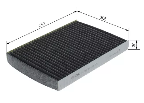 BOSCH Filter, cabin air (1987432300)