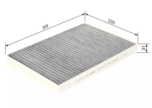 BOSCH Filter, cabin air (1987435560)