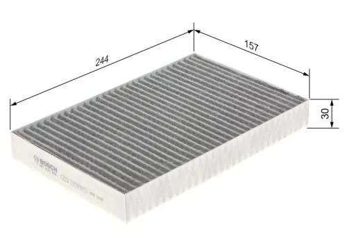 BOSCH Filter, cabin air (1987435569)