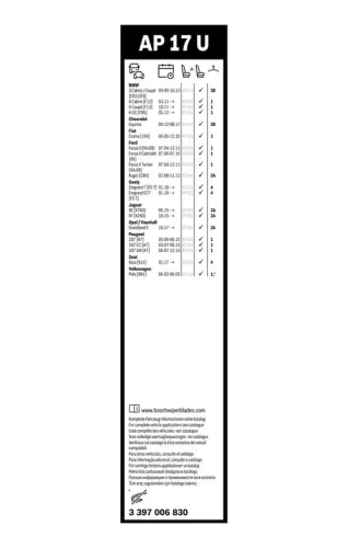 BOSCH Wiper Blade (3 397 006 830)