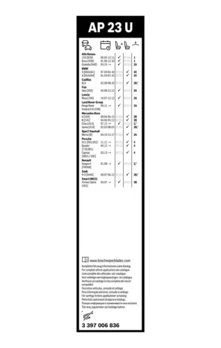BOSCH Wiper Blade (3 397 006 836)