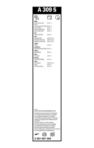 BOSCH Wiper Blade (3397007309)