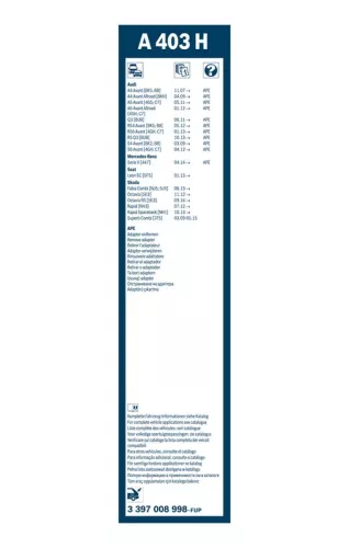 BOSCH Wiper Blade (3397008998)