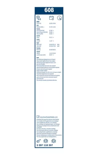 BOSCH Wiper Blade (3397118307)