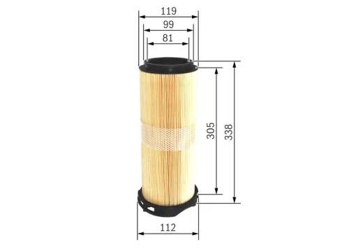 BOSCH Air Filter (F026400214)