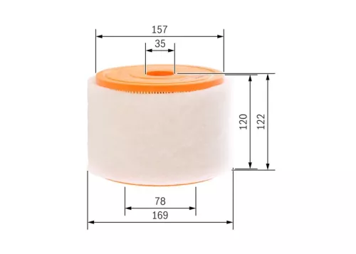 BOSCH Air Filter (F026400289)