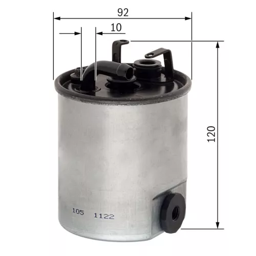 BOSCH Fuel Filter (F026402044)