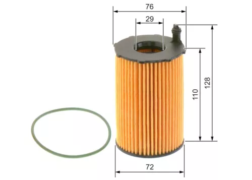 BOSCH Oil Filter (F026407122)