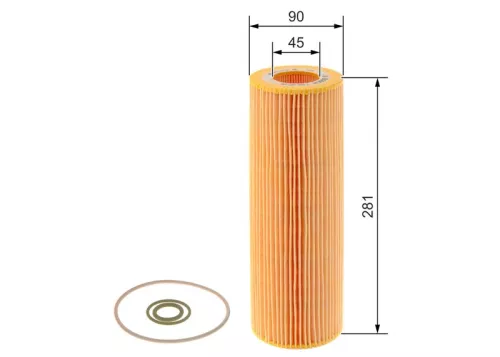 BOSCH Oil Filter (F026407196)