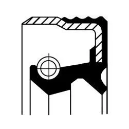 CORTECO Shaft Seal, wheel hub (12016441B)