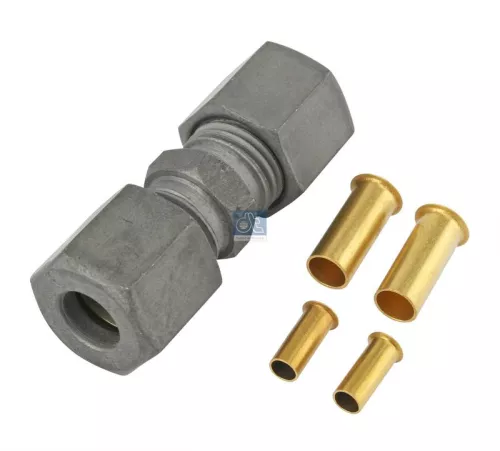 Connector, compressed-air line