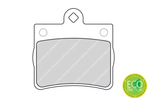 FERODO Brake Pad Set, disc brake (FDB1310)