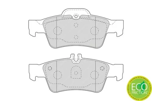FERODO Brake Pad Set, disc brake (FDB1526)
