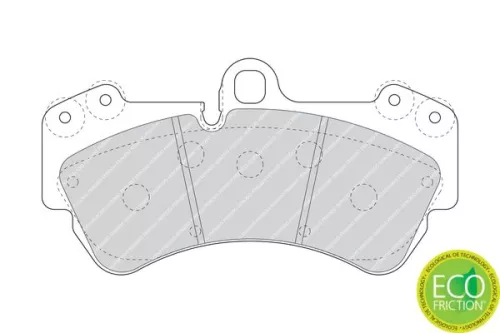 FERODO Brake Pad Set, disc brake (FDB1625)