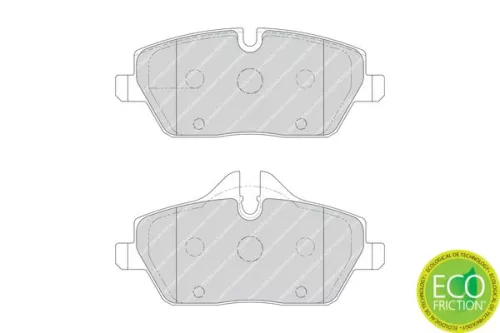 FERODO Brake Pad Set, disc brake (FDB1747)