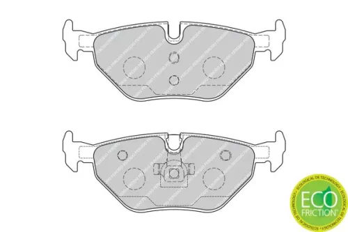 FERODO Brake Pad Set, disc brake (FDB1867)