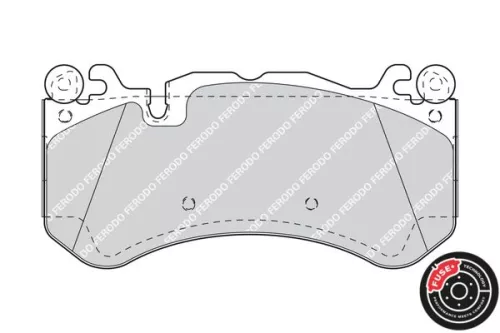 FERODO Brake Pad Set, disc brake (FDB4373)