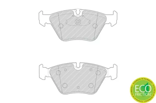 FERODO Brake Pad Set, disc brake (FDB4753)